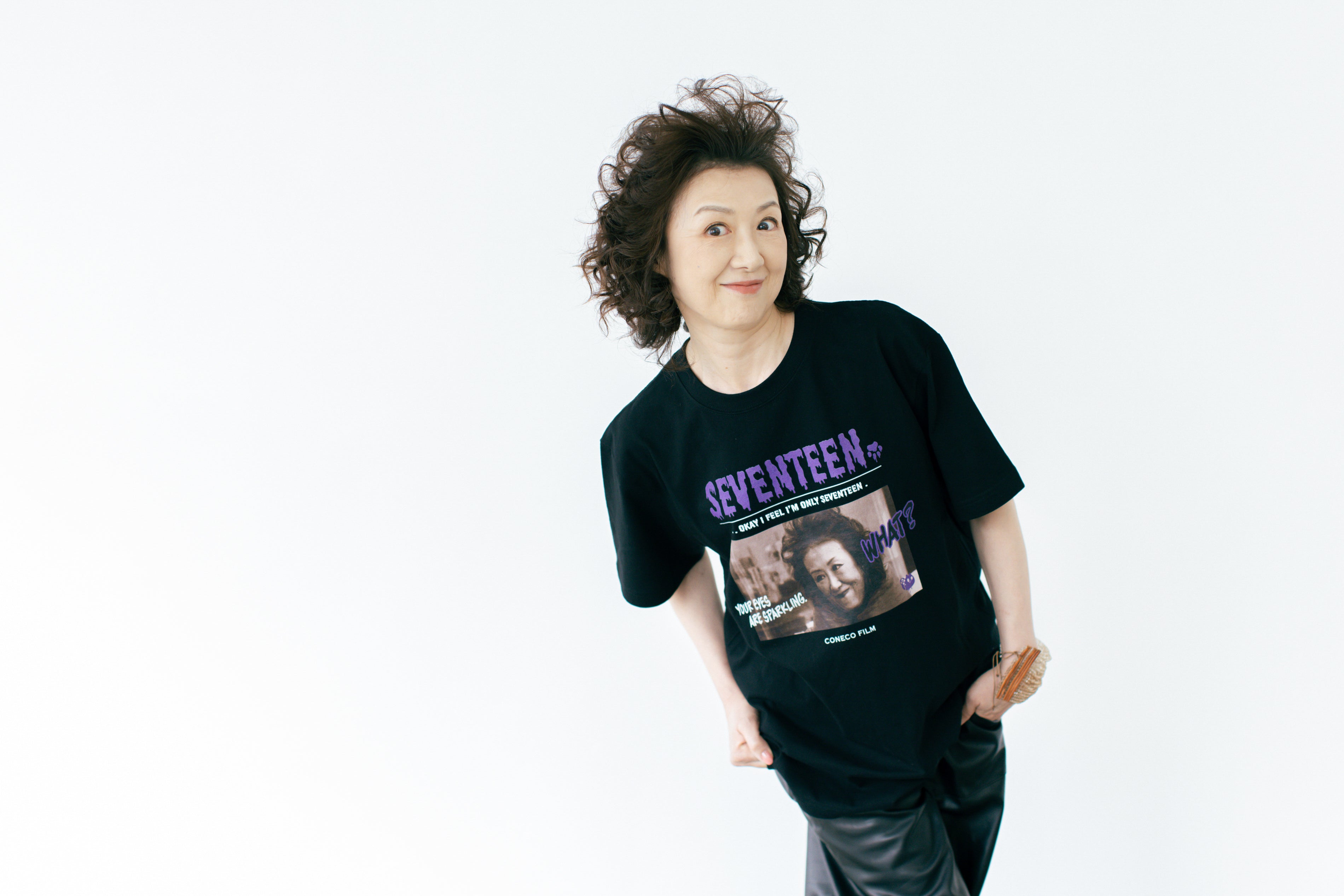 こねこフィルム/SEVENTEENプリントTシャツ – コネコンビニ